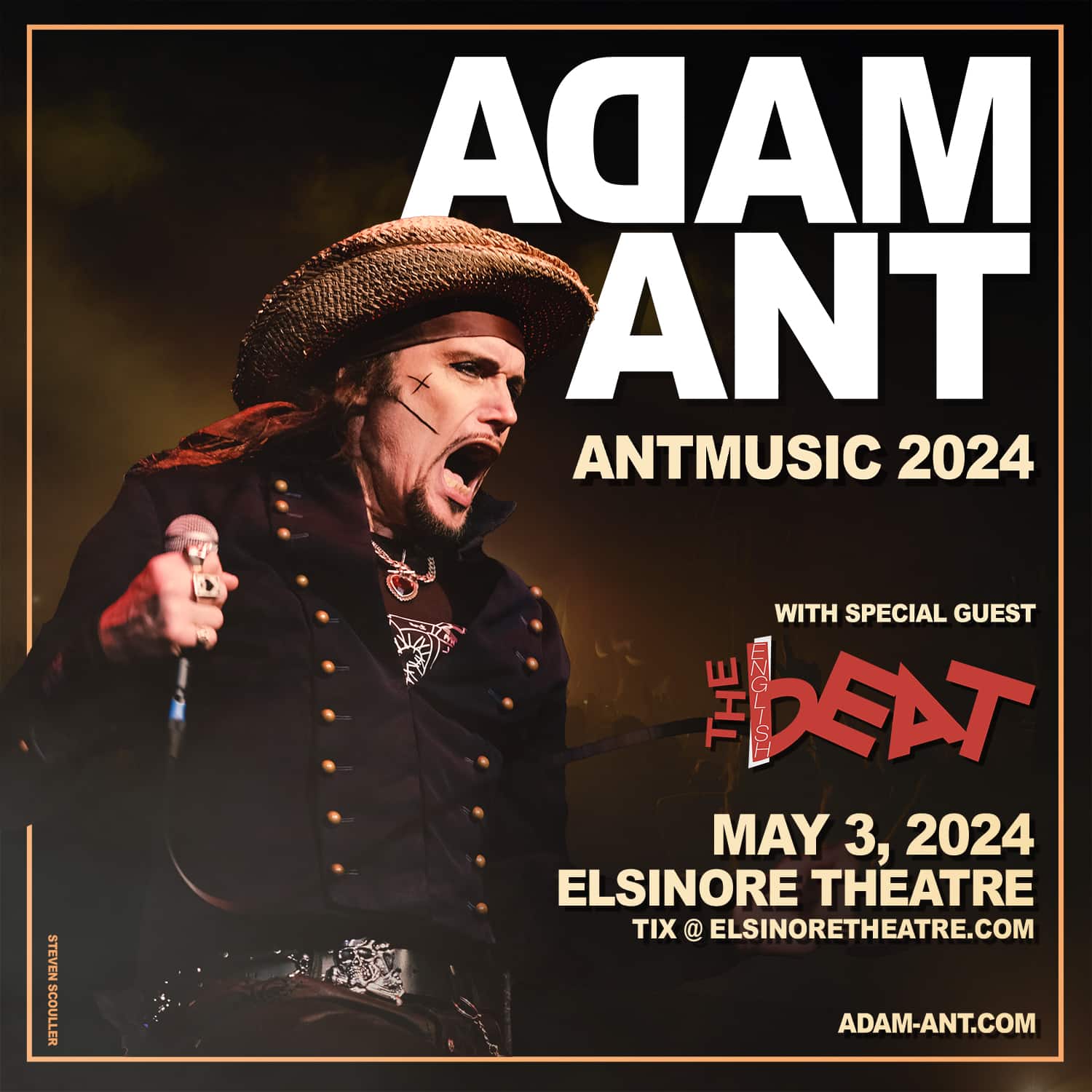 Adam Ant at the Elsinore Theatre